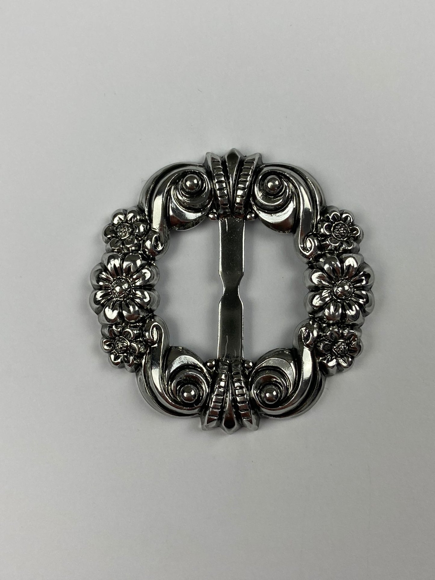 2373 Vintage Swarovski Kristallen Gürtelschnalle 45mm