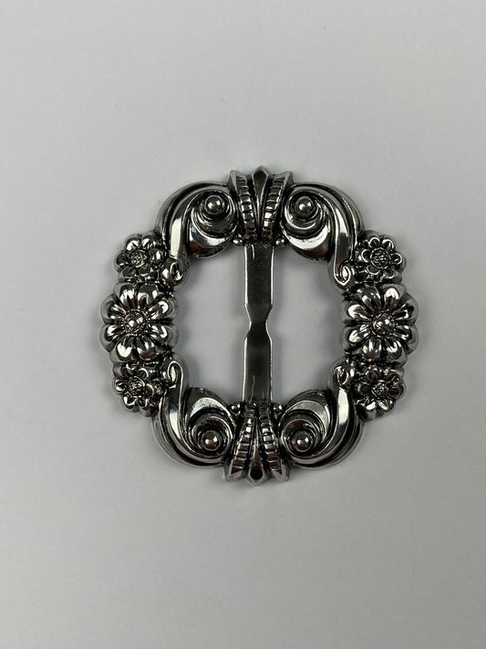 2373 Vintage Swarovski Kristallen Gürtelschnalle 45mm