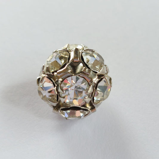 5140 Vintage Perle Zwischenteil Mit Swarovski Kristallen 10mm