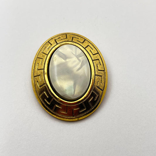 2413 Vintage Swarovski Kristallen Cabochon Schalhalter 40mm