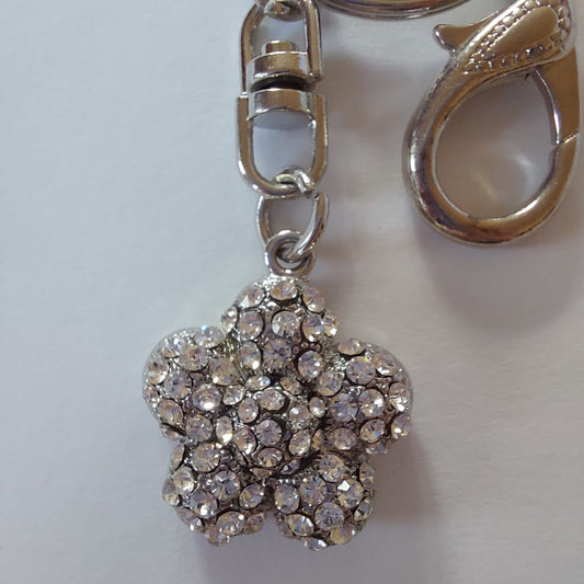 2998 Vintage Schlüsselanhänger mit Swarovski Crystals
