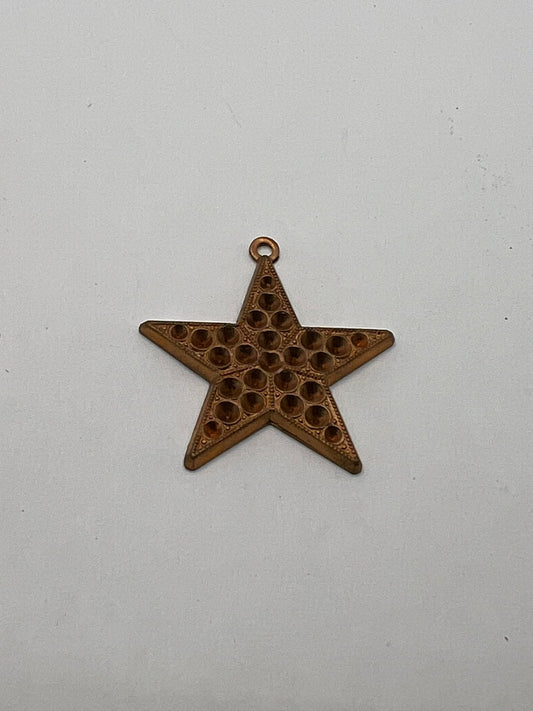 1227 Vintage Rhodium Anhänger 35mm