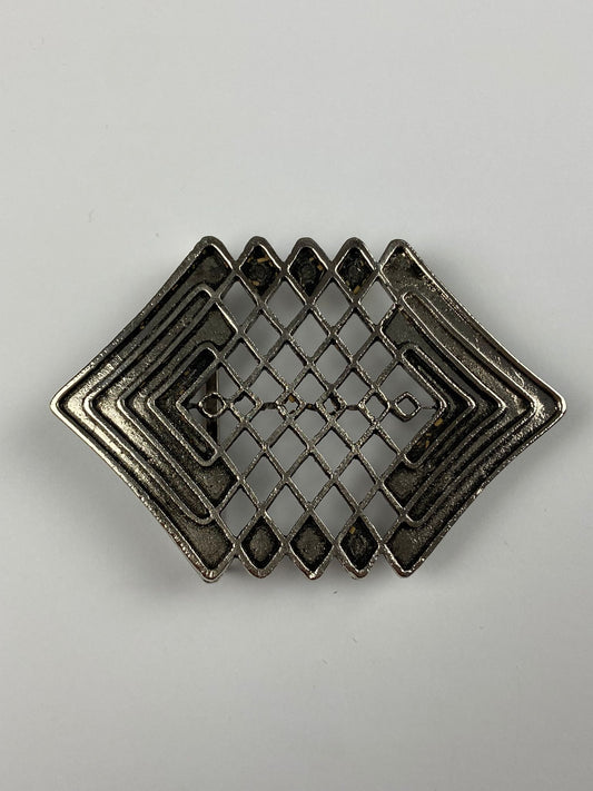 2376 Vintage Swarovski Kristallen Gürtelschnalle 83mm