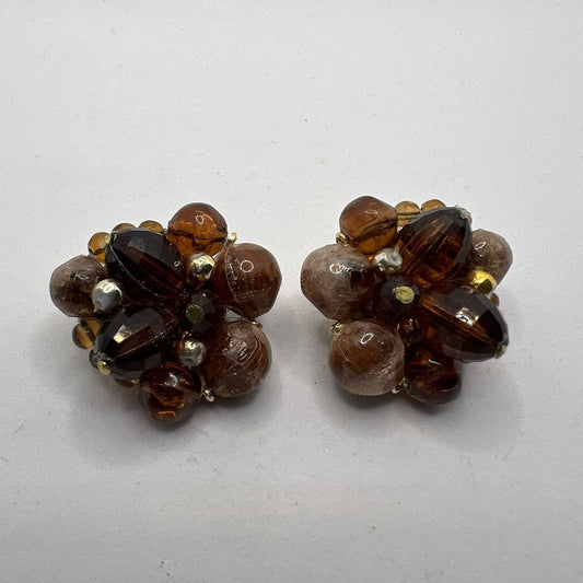 30495 Vintage Swarovski Kristallen Ohrclip 25mm