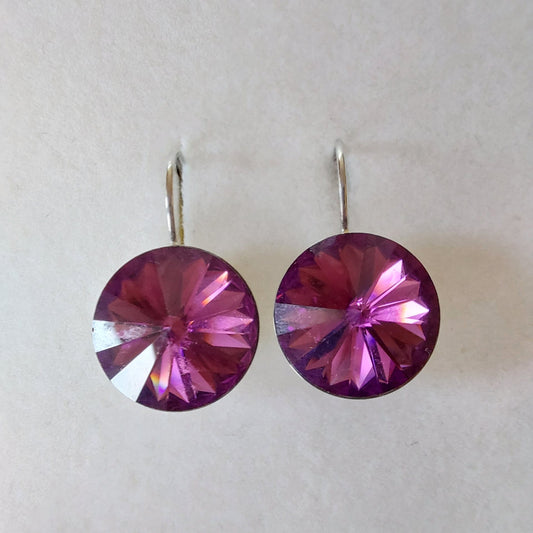 3812 Vintage Earring mit Swarovski Crystals