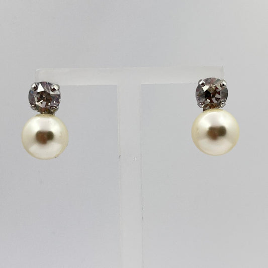30759 Vintage Swarovski Kristallen Ohrstecker 11mm