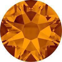 Swarovski® Nail Crystals Flat Rund Tangerine SS9