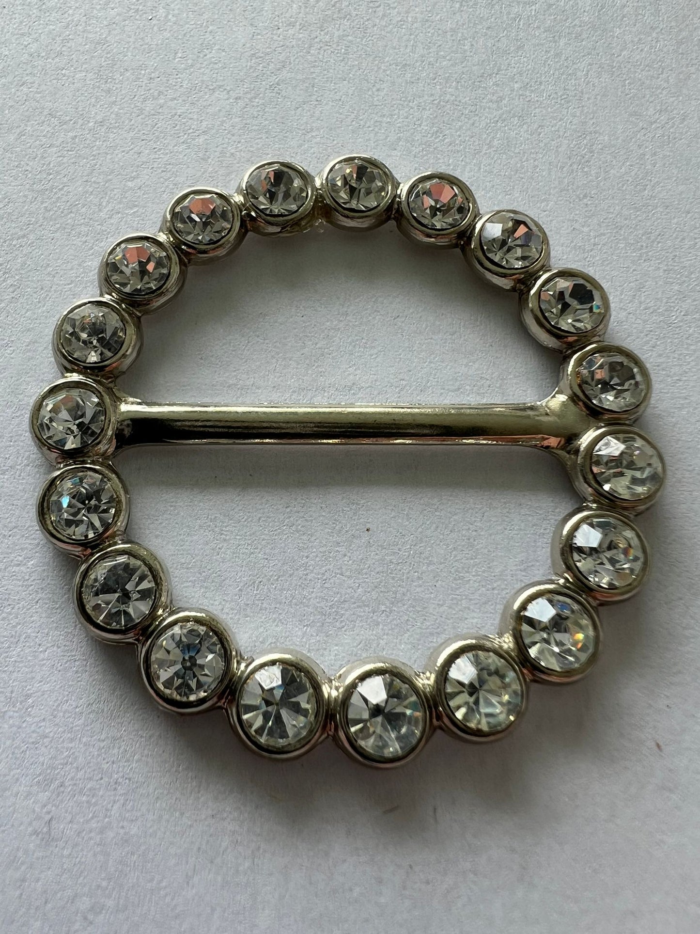2272 Vintage Swarovski Kristallen Schalhalter