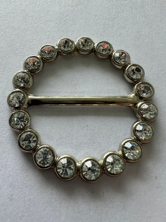 2272 Vintage Swarovski Kristallen Schalhalter