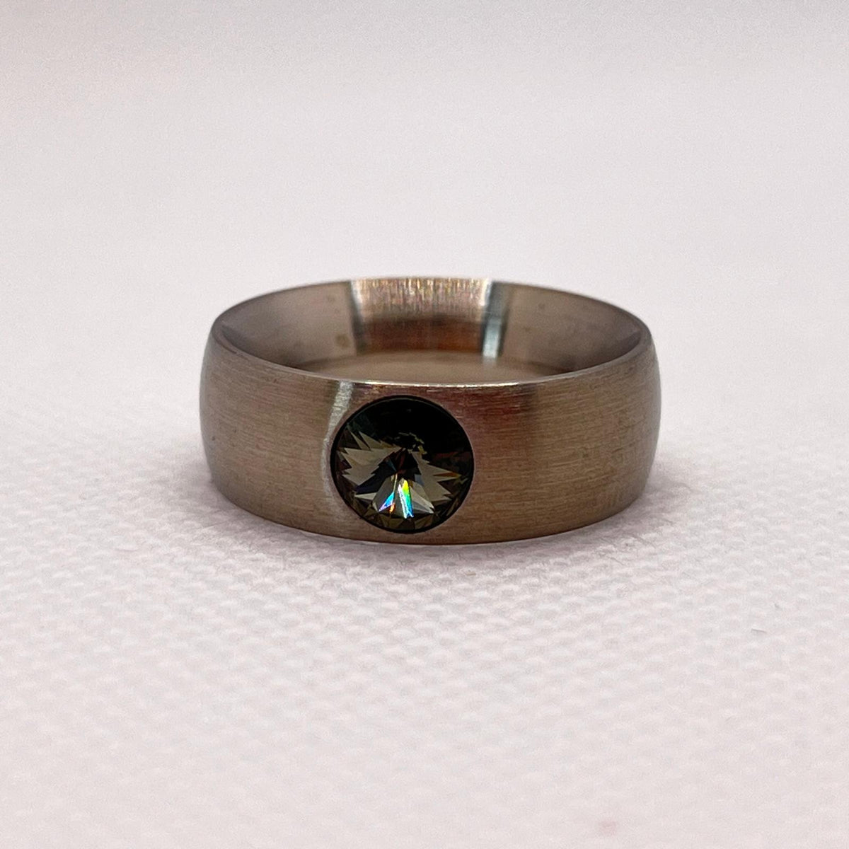 9690 Vintage Swarovski Kristallen Ring 16mm