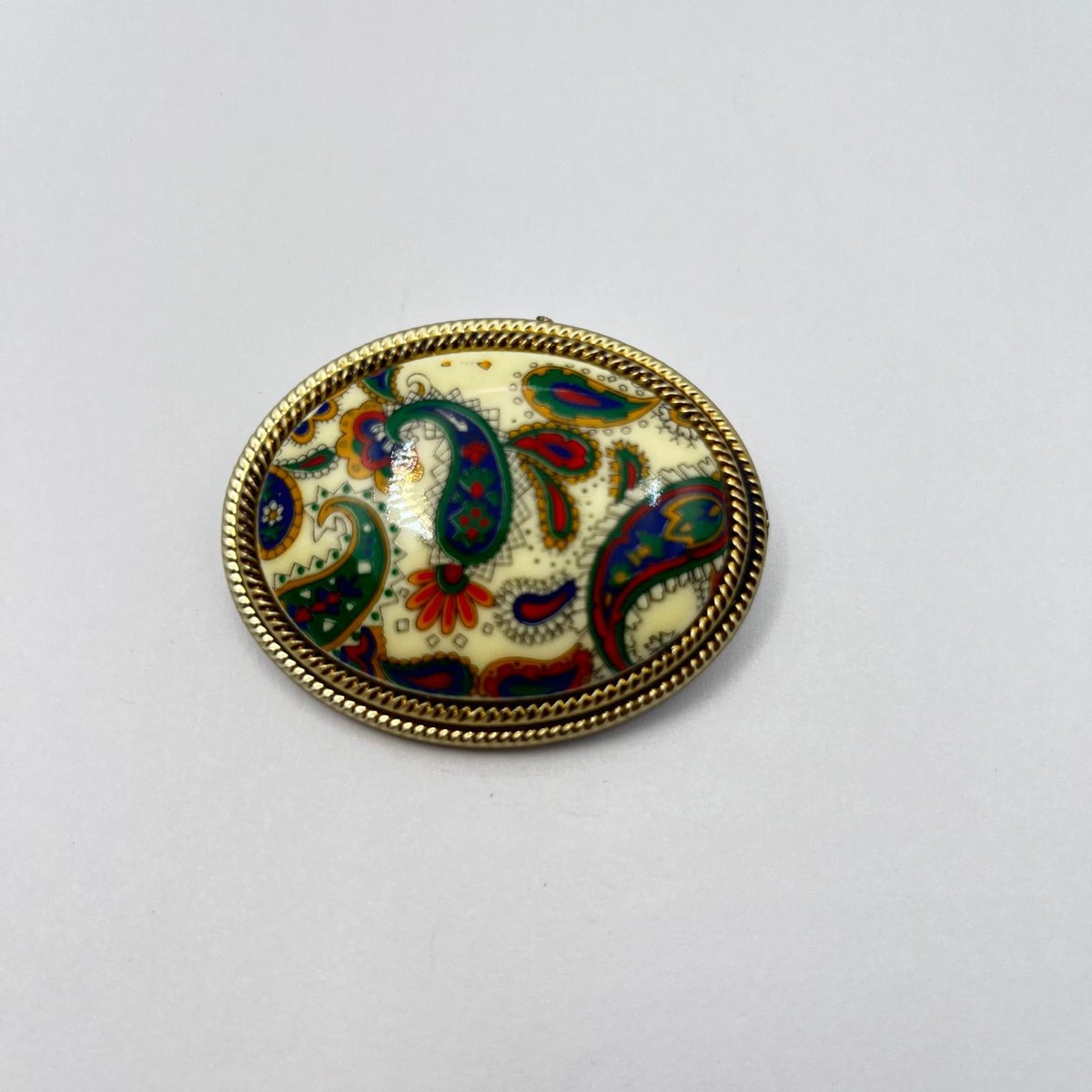 8818 Vintage Cabochon Brosche 46mm