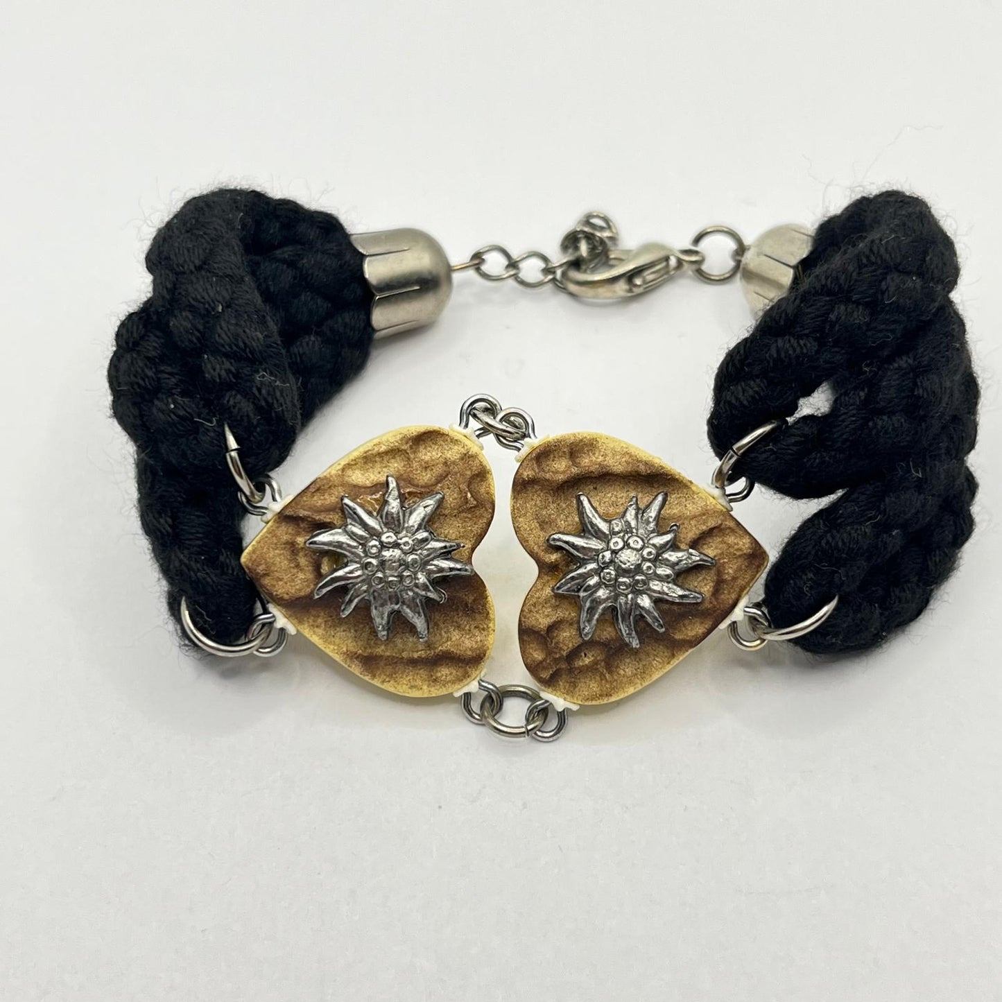 7071 Vintage Rhodium Trachtenarmband 20cm