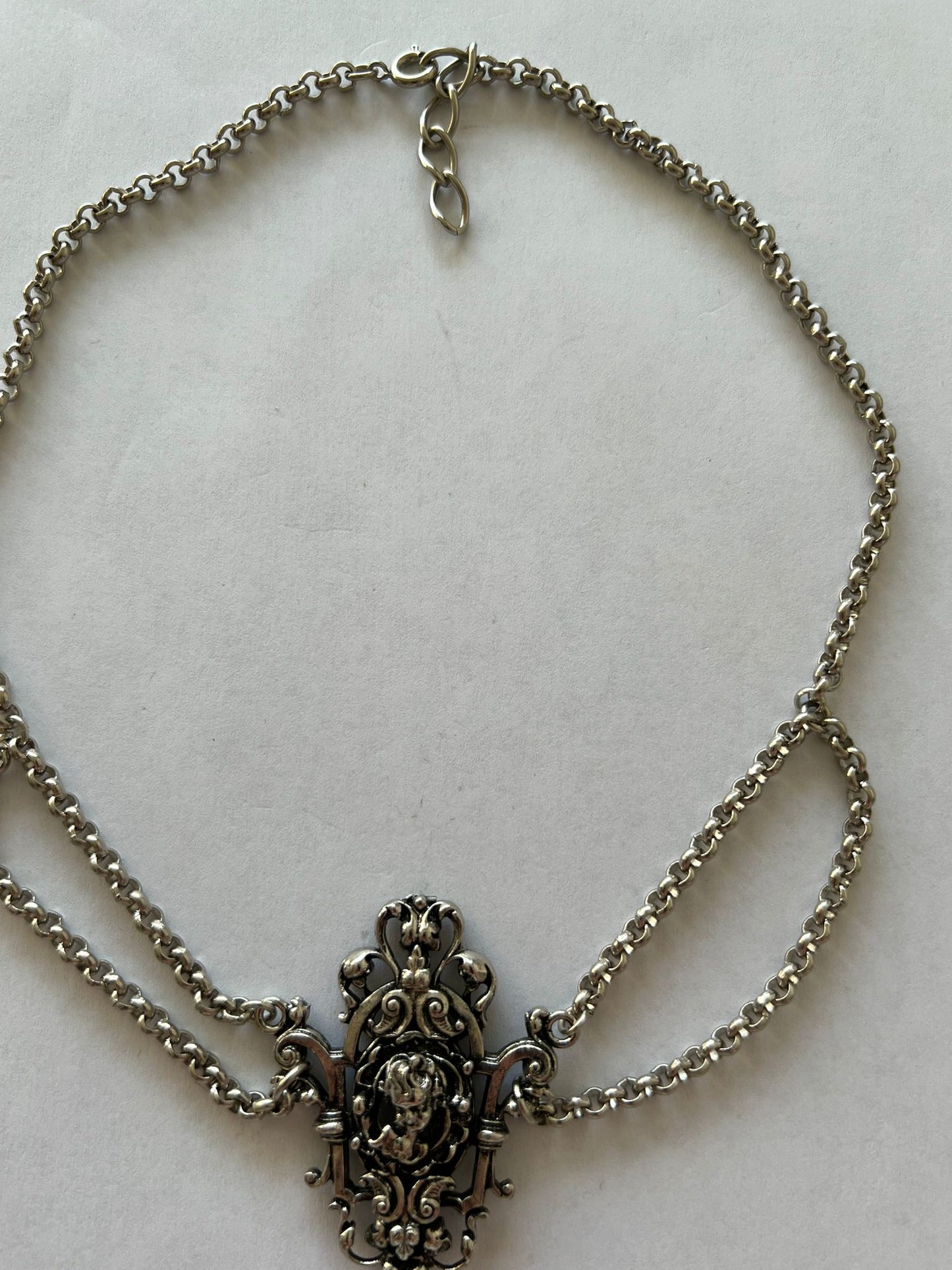 6194 Vintage Swarovski Kristallen Trachten Halskette 45cm