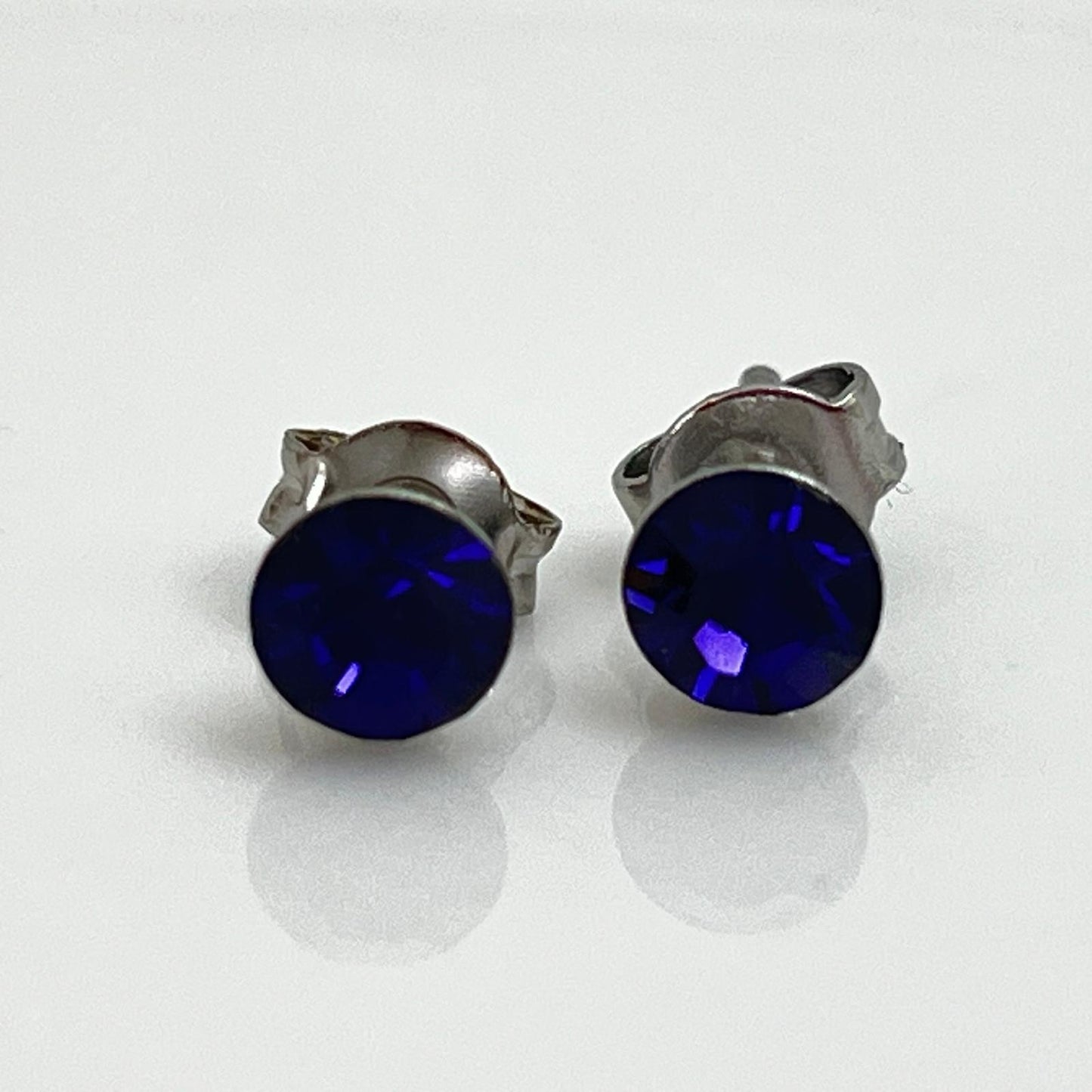 30367 Vintage Swarovski Kristallen Ohrstecker 5mm