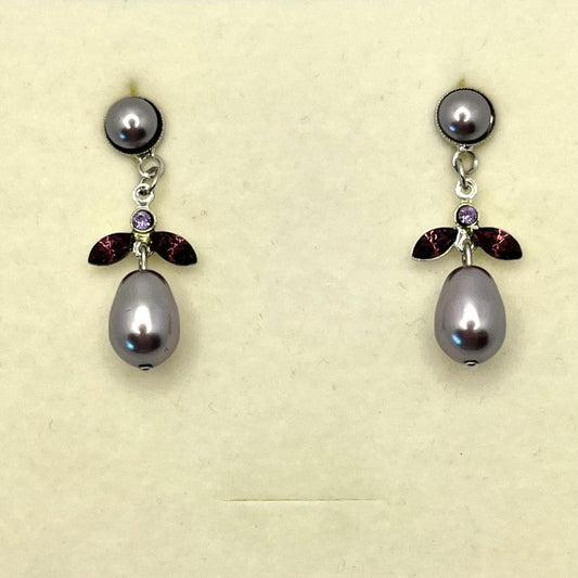 30626 Vintage Swarovski Kristallen Ohrhanger 33mm