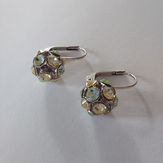 3753 Vintage Earring mit Swarovski Crystals