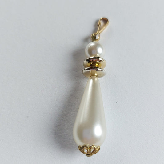 Accessoire-Anhänger mit Swarovski-Perlen 55mm