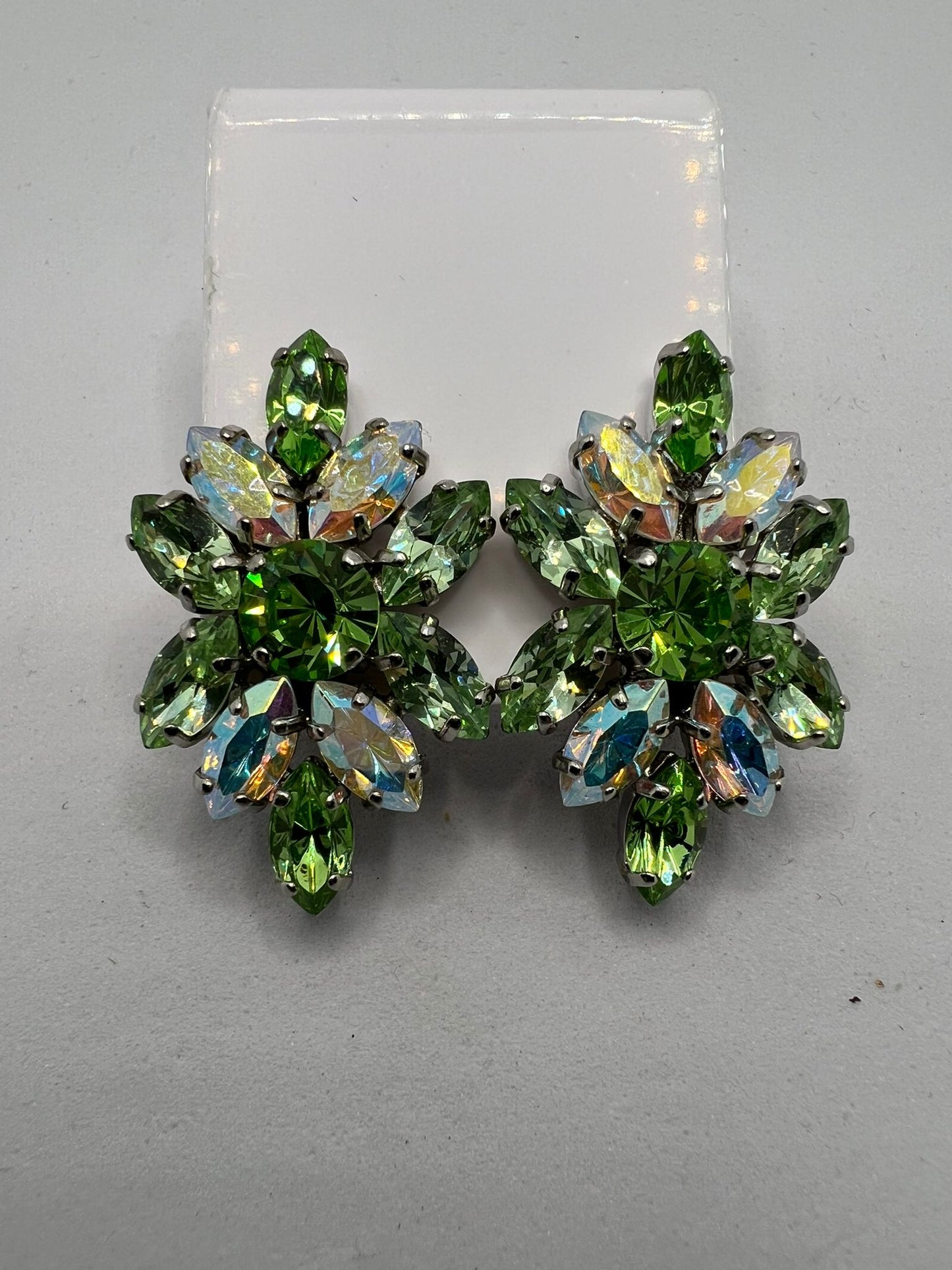 30549 Vintage Swarovski Kristallen Ohrclip 35mm