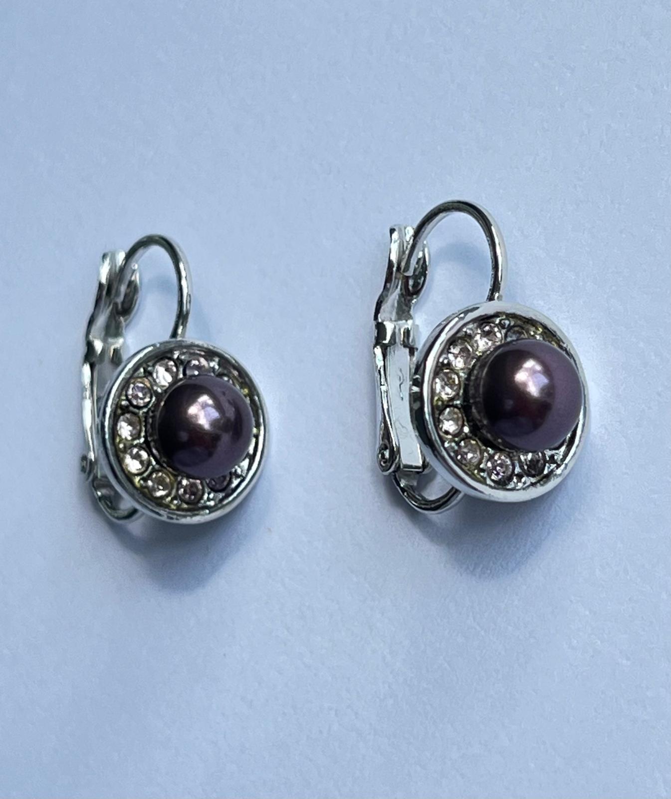 3090 Vintage Swarovski Kristallen Ohrhänger 10mm