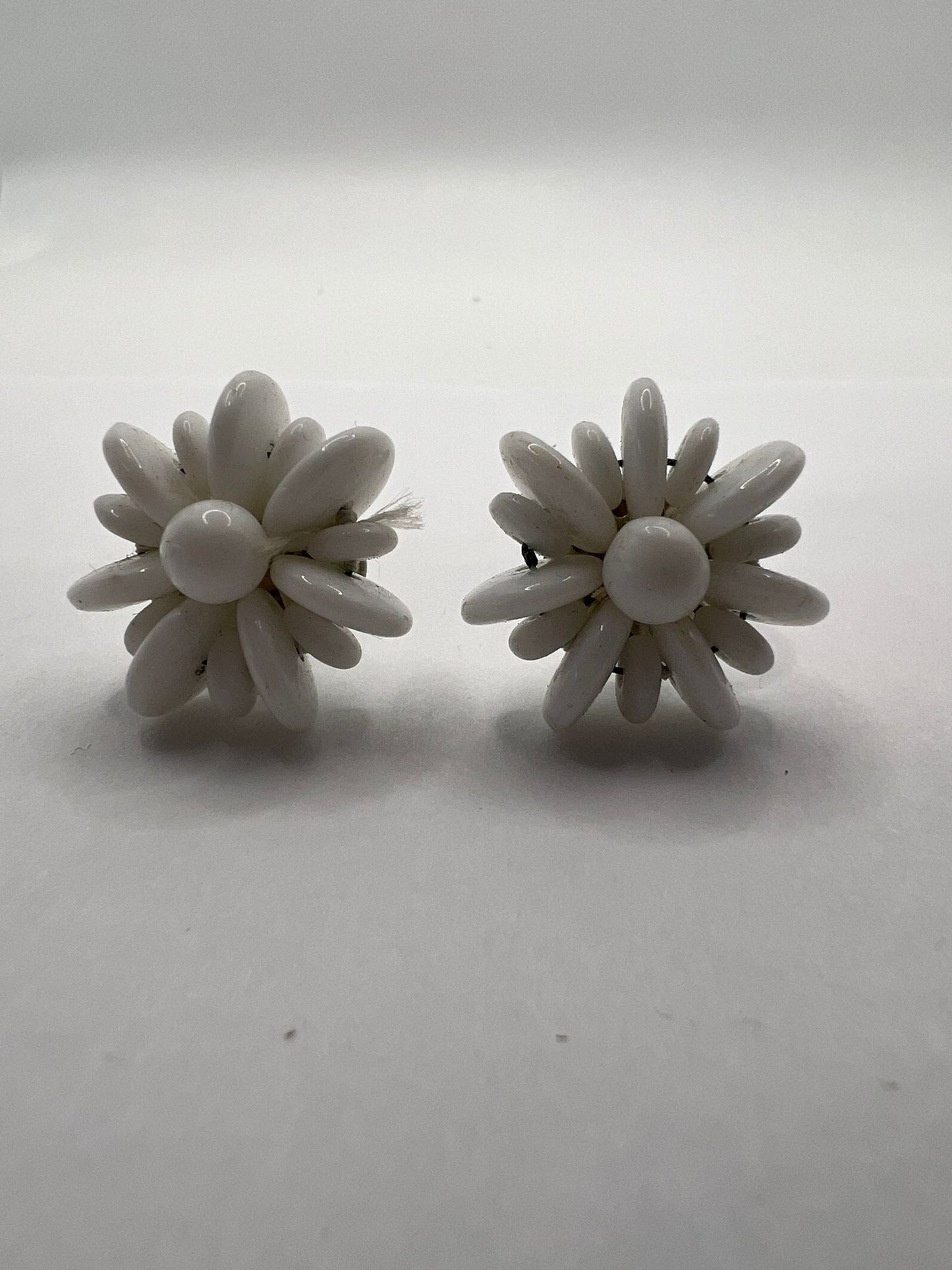 30521 Vintage Perlen Ohrclip 25mm