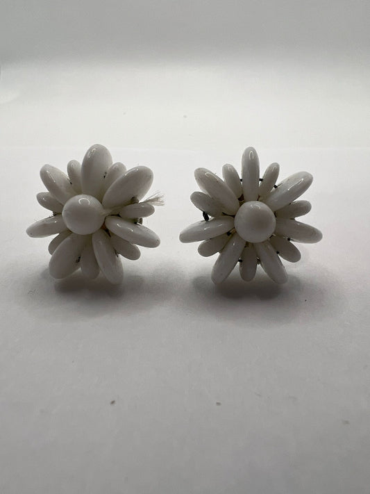 30521 Vintage Perlen Ohrclip 25mm