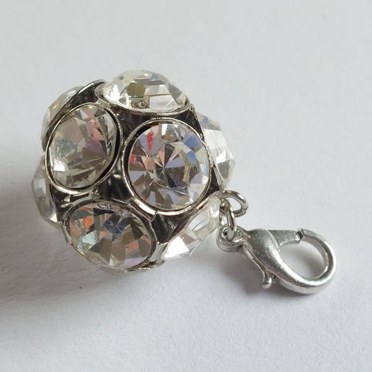 Accessoire-Anhänger mit Swarovski Kristallen 19,5mm