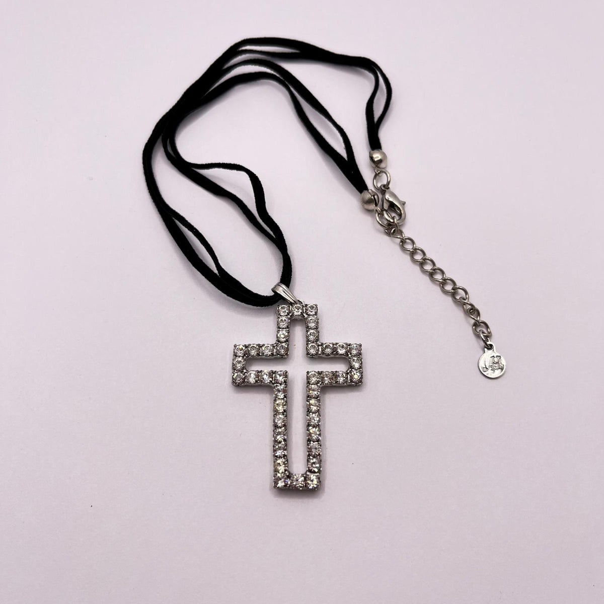 6297 Vintage Swarovski Kristallen Halsketten 37cm