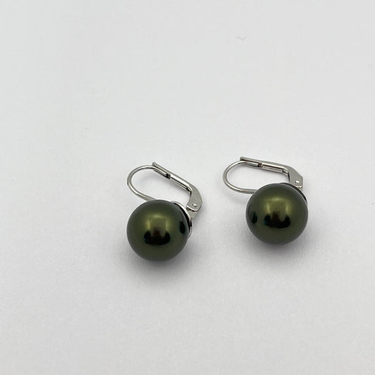 30667 Vintage Swarovski Kristallen Ohrhanger 9mm