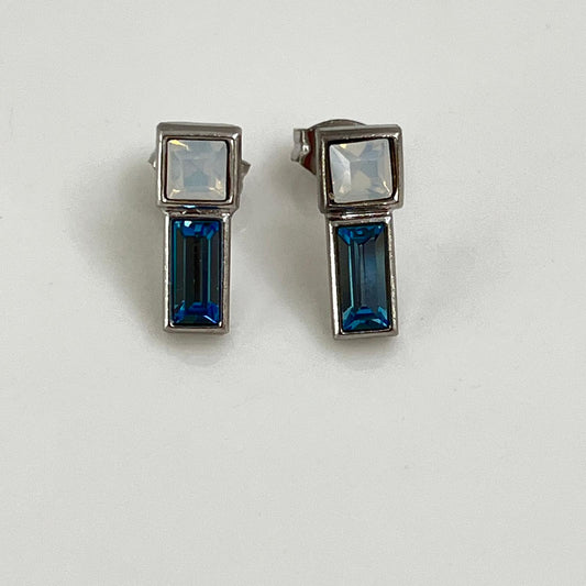 30359 Vintage Swarovski Kristallen Ohrstecker 14mm