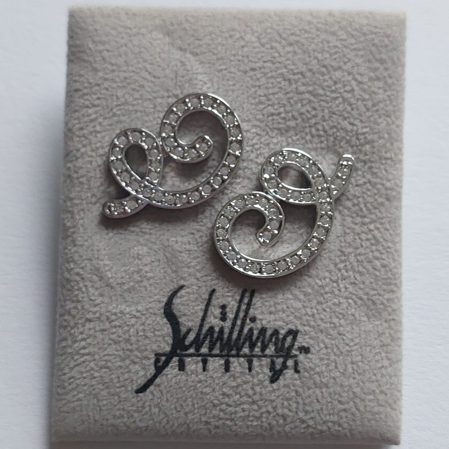 Original Vintage Schilling Austria Ohrringe 20mm