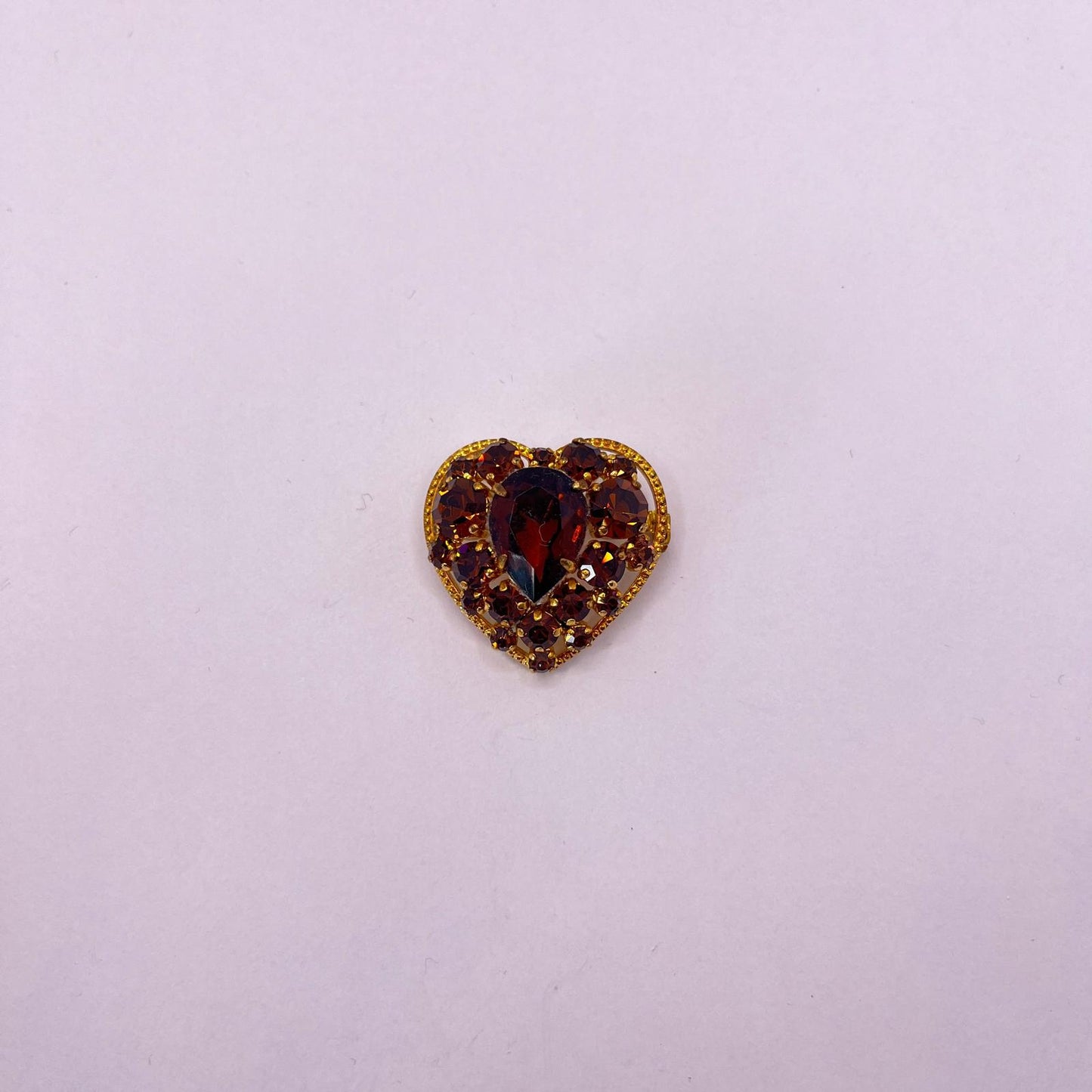 8901 Vintage Swarovski Kristallen Brosche 34mm