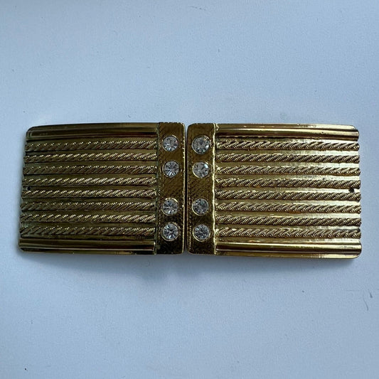 2314 Vintage Swarovski Kristallen Gürtelschnalle 115mm