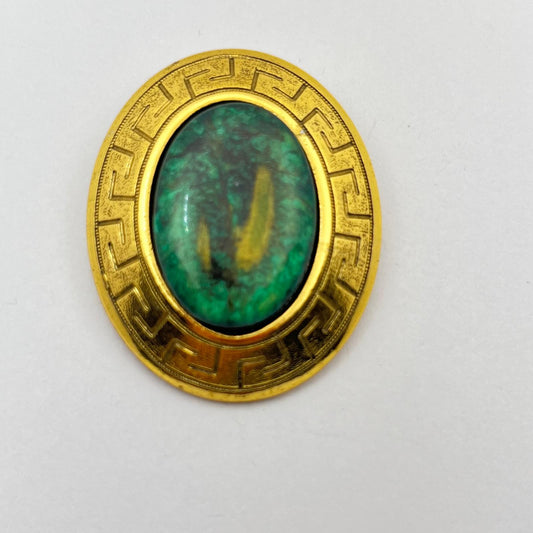 2421 Vintage Cabochon Schalhalter 40mm