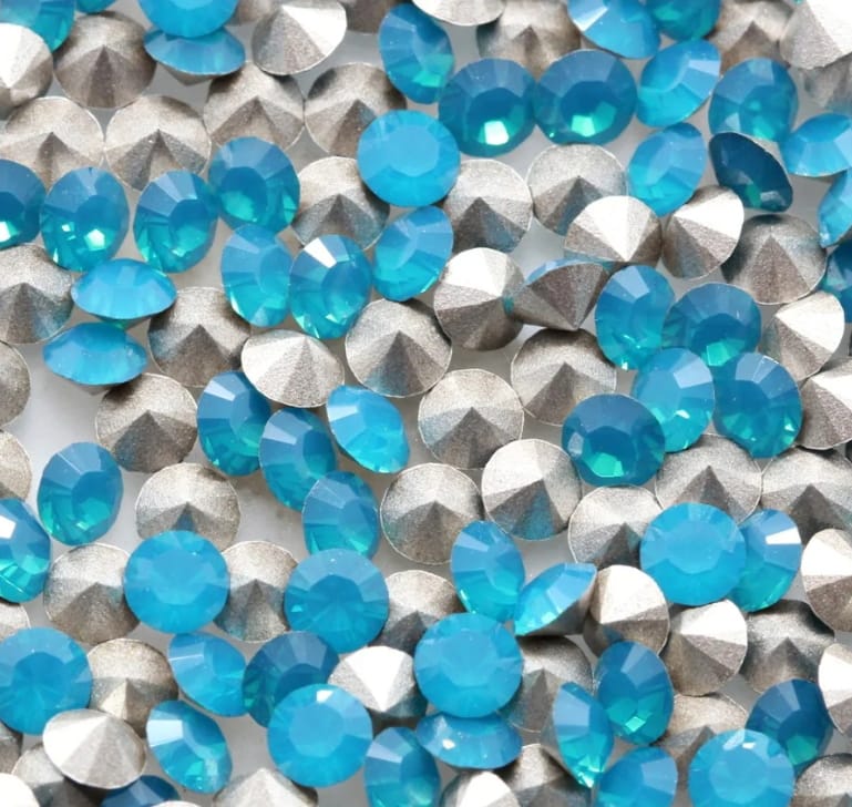 Swarovski® Chaton Caribbean Blue Opal PP14