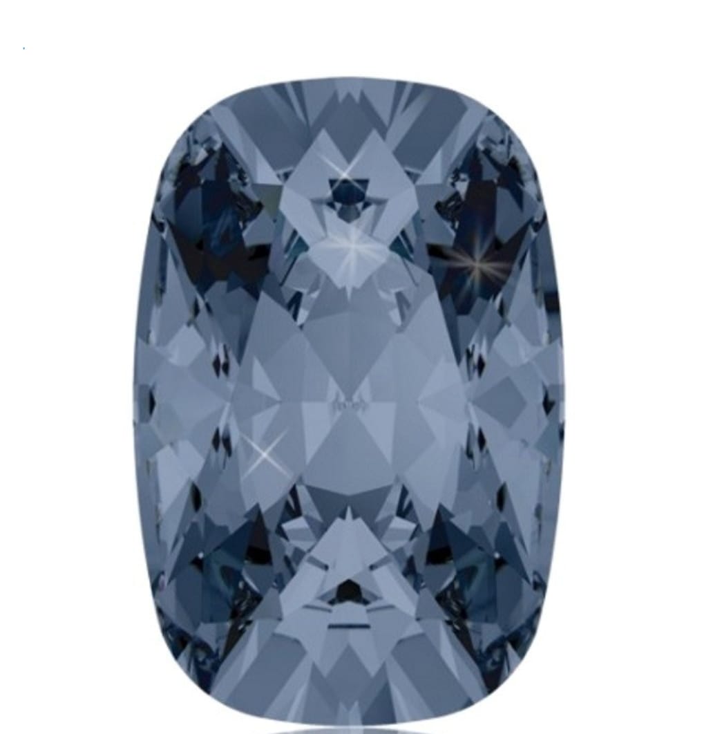 Swarovski® Fancy Cushion Square Denim Blue 14x10mm