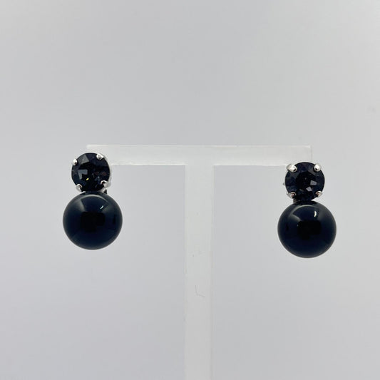 30756 Vintage Swarovski Kristallen Ohrstecker 11mm