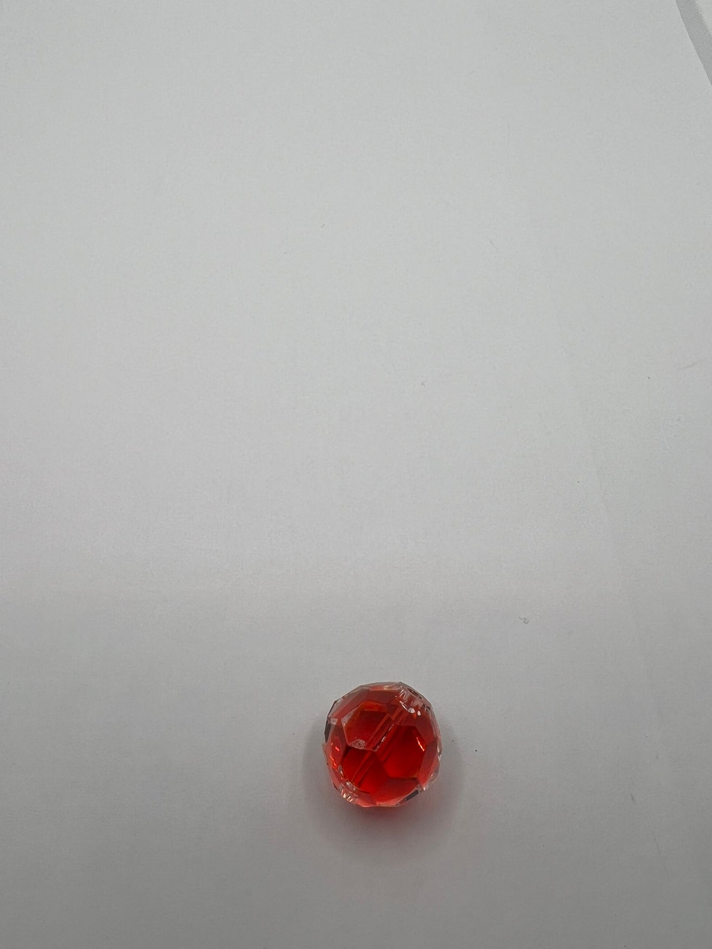 5977 Vintage Kunststoff Perle 19mm