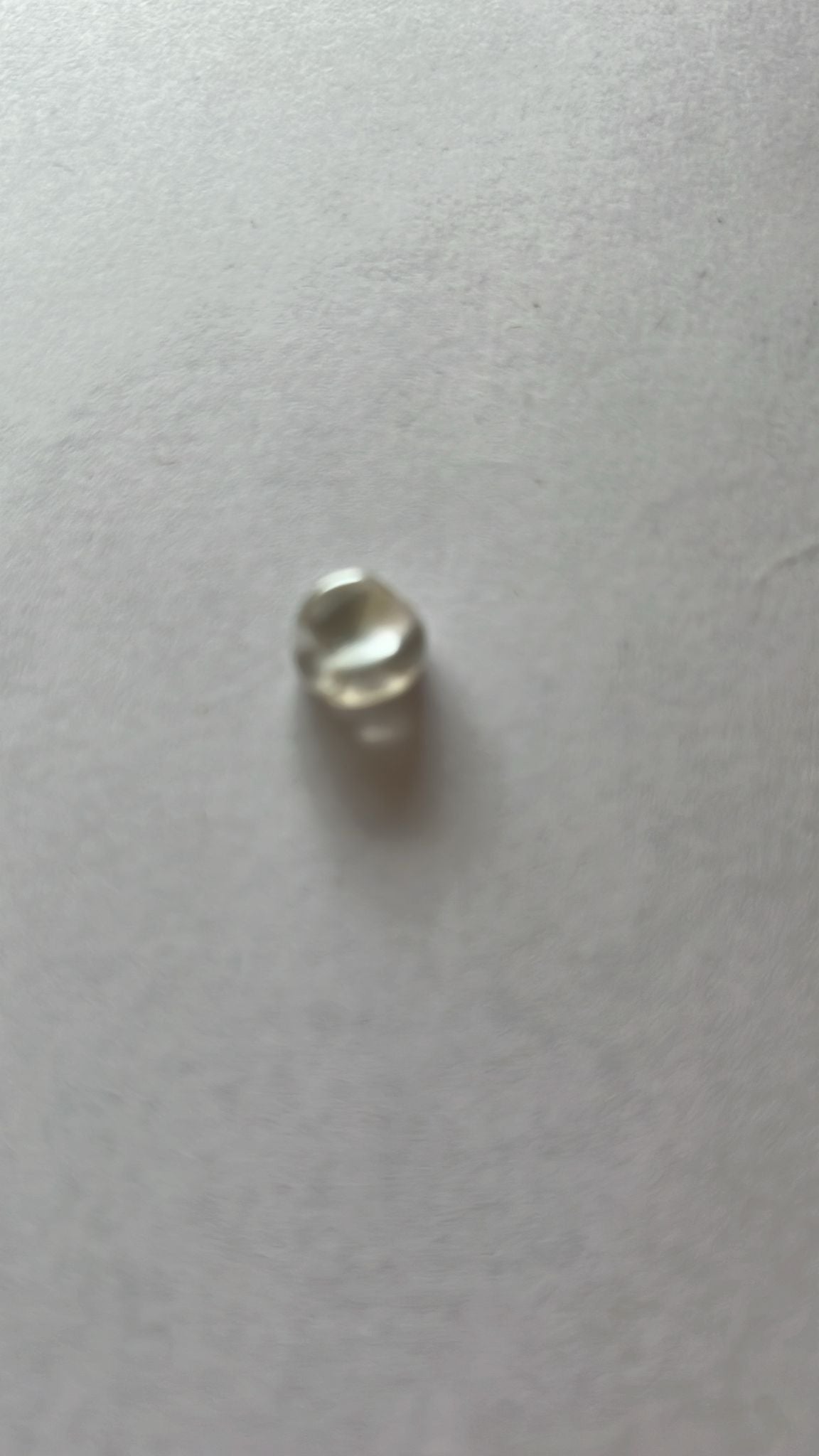 5748 Vintage Acryl Perlen Grau 9mm