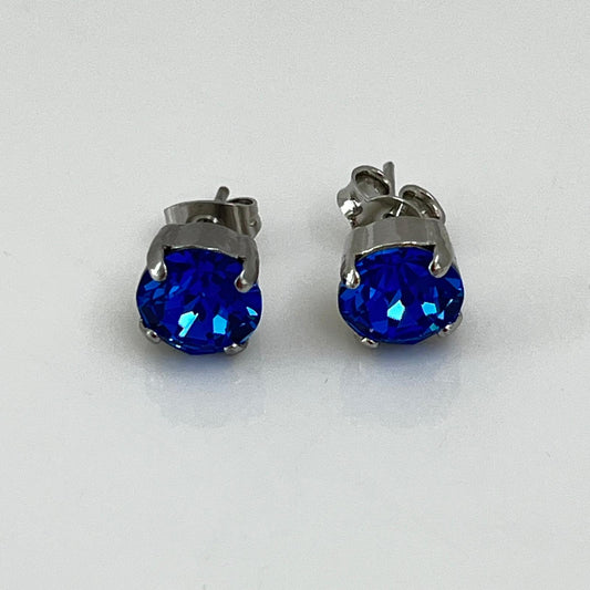30337 Vintage Swarovski Kristallen Ohrstecker 7mm