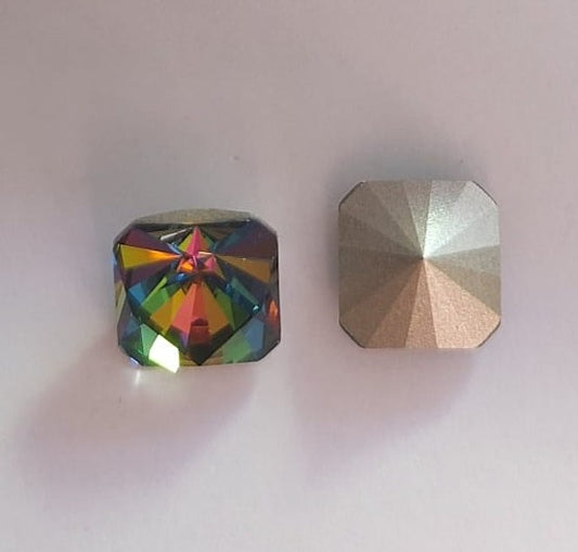 Swarovski® Fancy Kaleidoscope Square Crystal Vitrail Medium 10mm