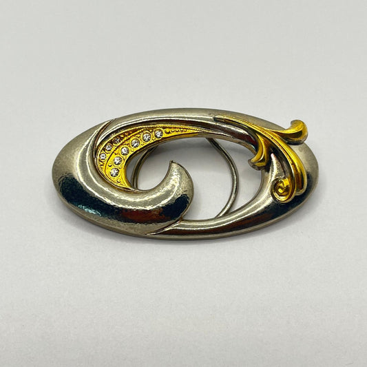 2437 Vintage Swarovski Kristallen Schalhalter 60mm