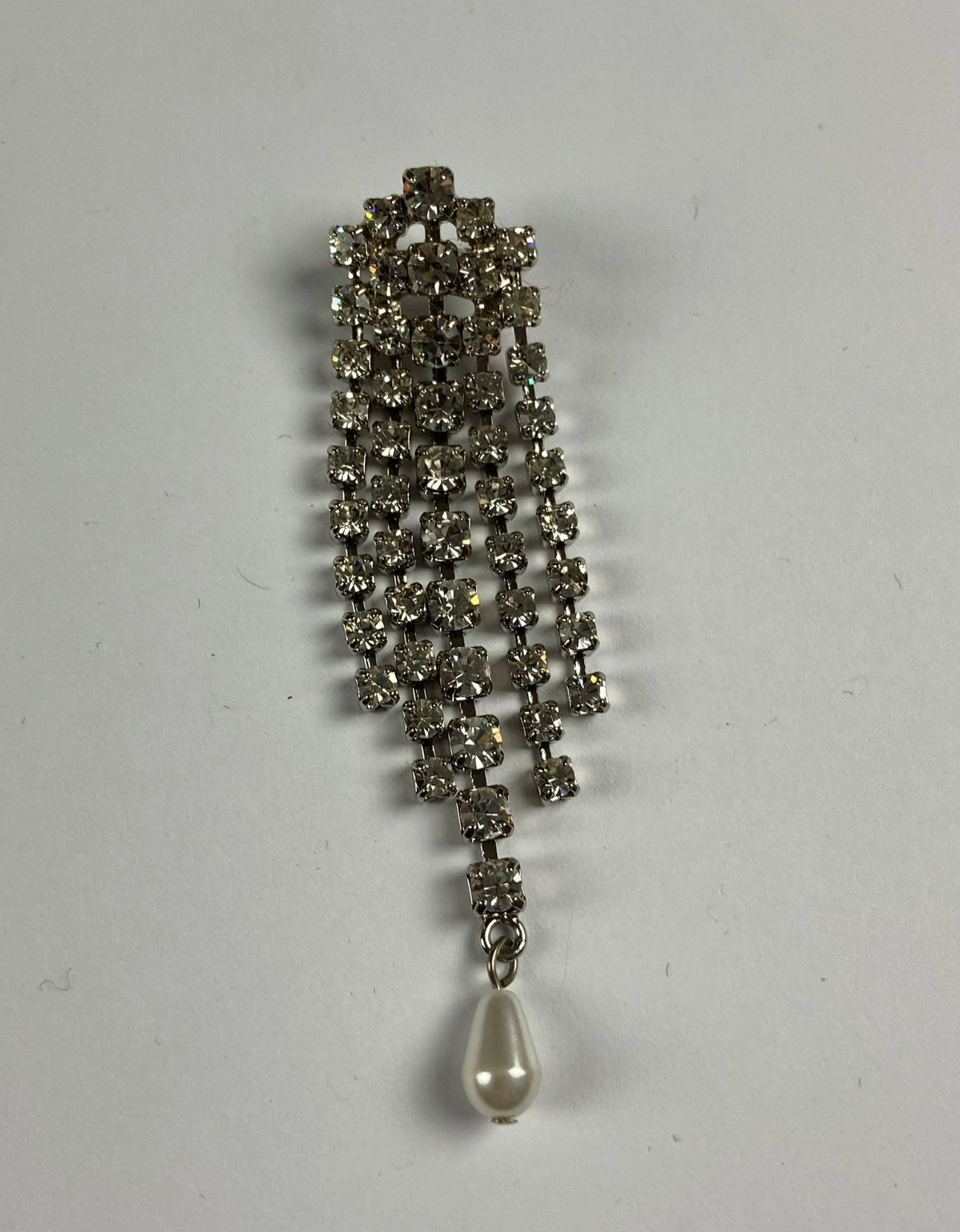 8772 Vintage Swarovski Kristallen Brosche 78mm