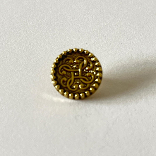 4933 Vintage Knopf 13mm