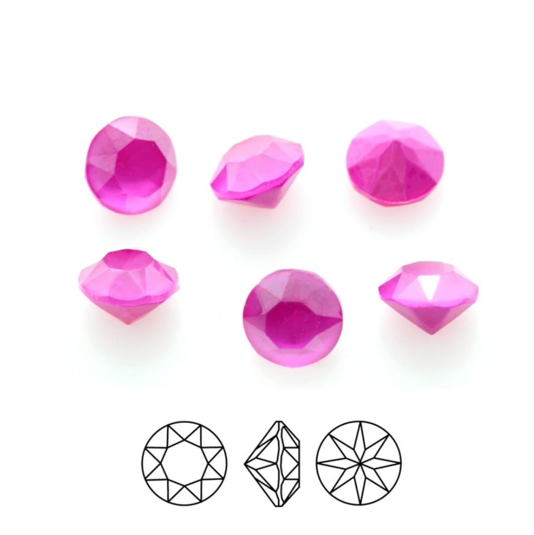 Swarovski® Chaton Peony Pink SS39