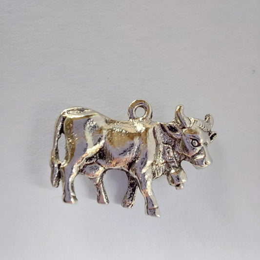 Stier Trachtenanhänger 22x15mm