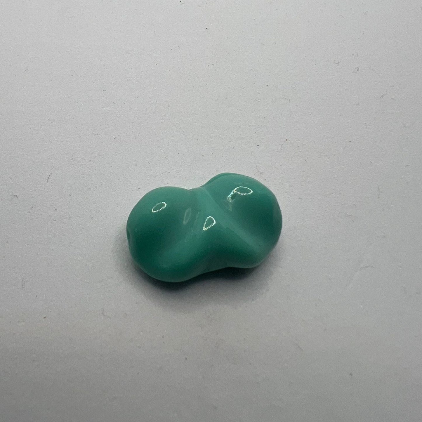 1129 Vintage Kunststoff Perle 25mm