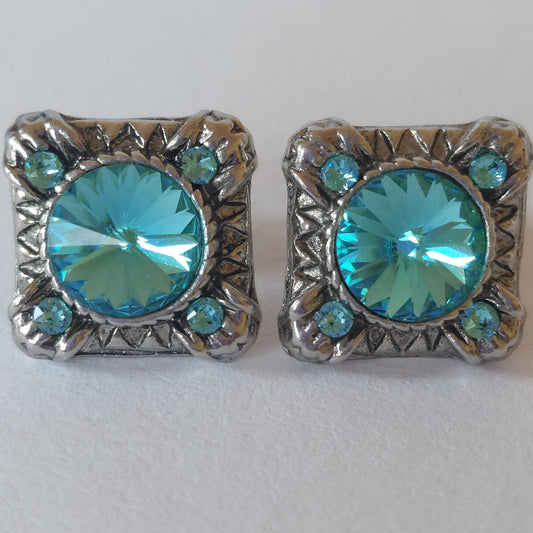 3884 Vintage Earring mit Swarovski Crystals