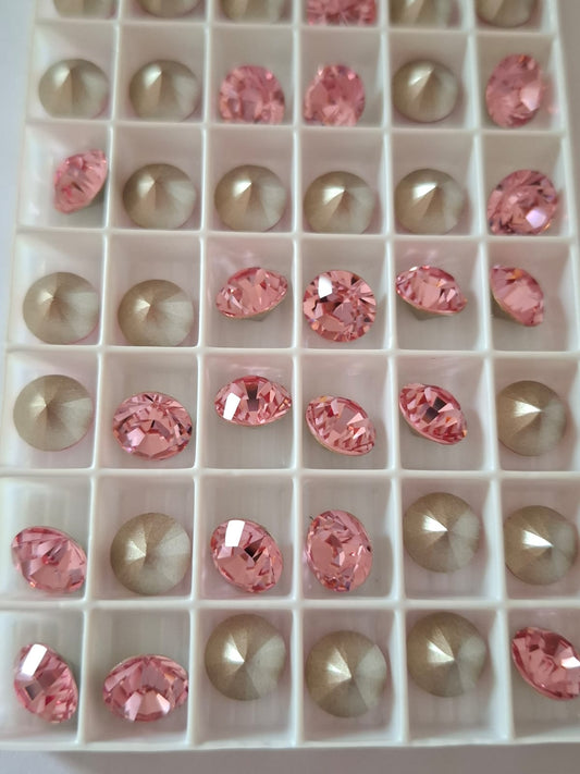 Swarovski® Chaton Light Rose SS45