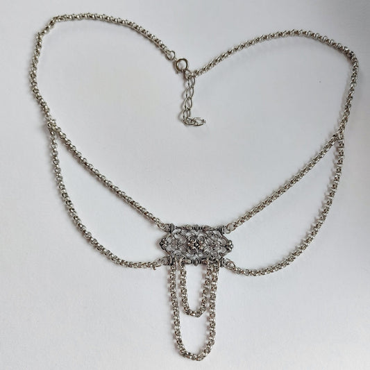 Vintage Viktorianische Trachten Collier 43cm