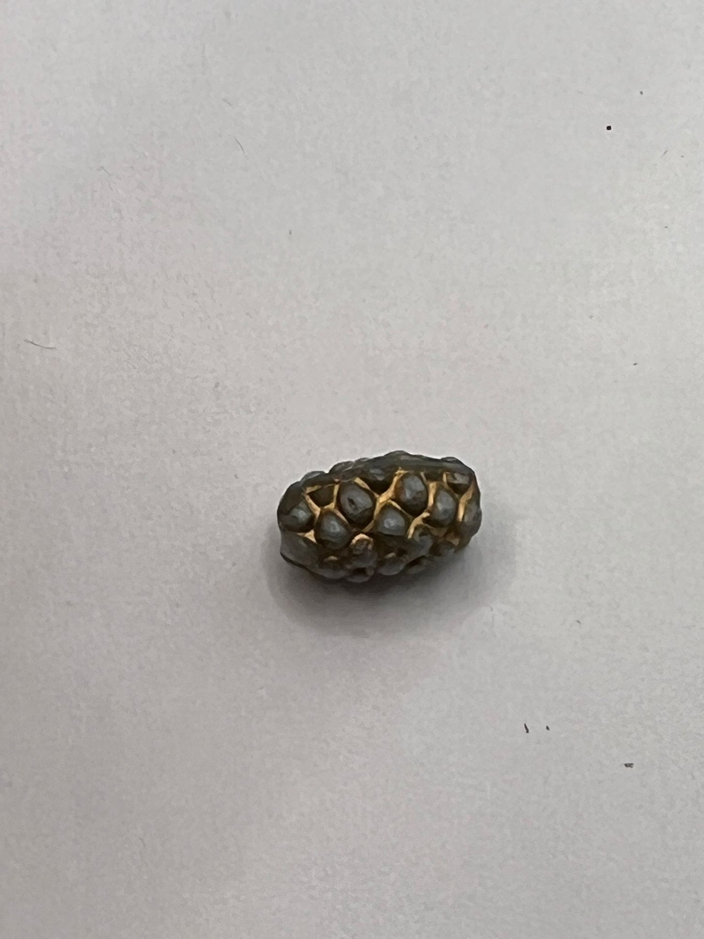 59545 Vintage Glasperle 10mm